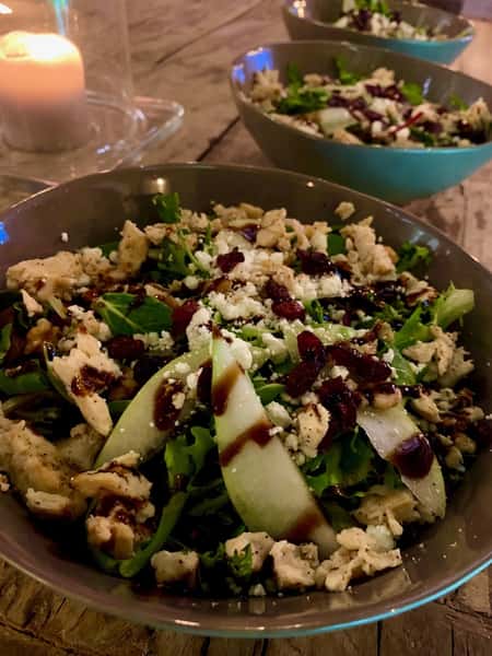 Pear, Goat Cheese & Walnut Salad