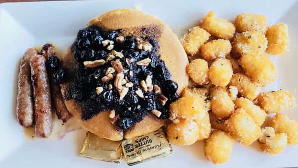 Buttermilk Blueberry Pancakes