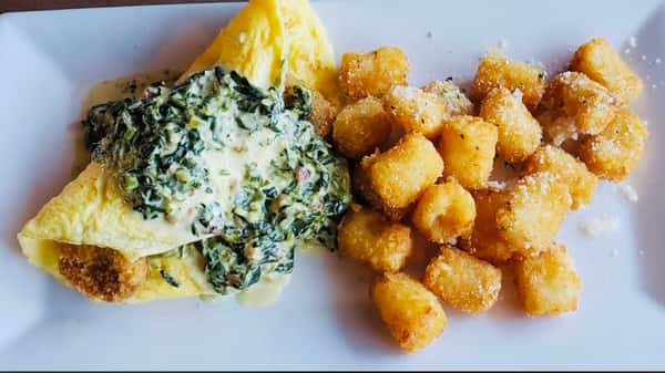 Oyster Rockefeller Omelet