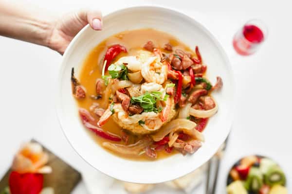 Shellfish bouillabaisse