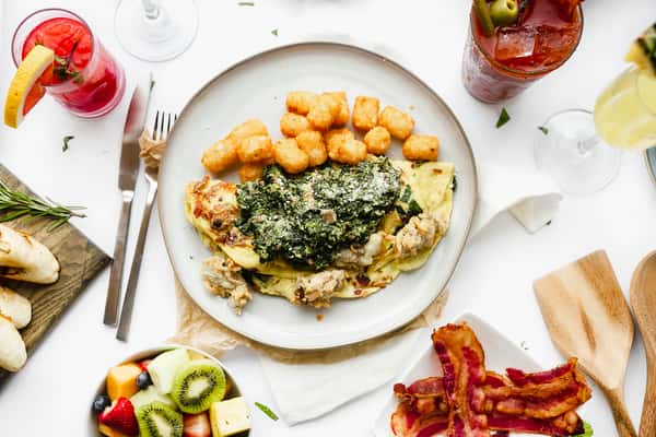 Eggs and potatoes