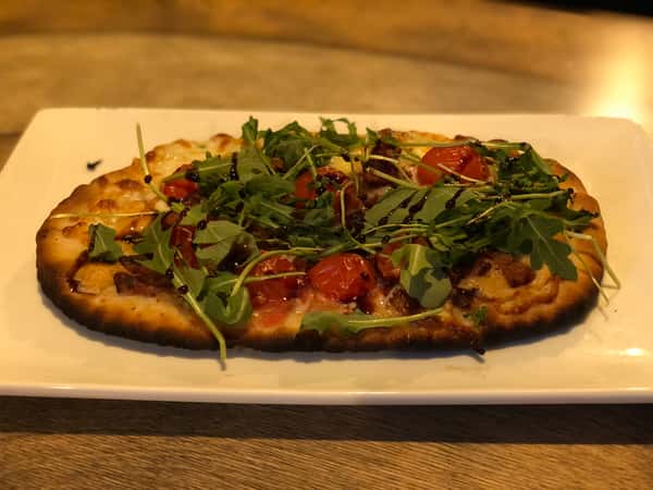 Bacon Mozzarella Flatbread