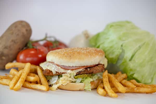 Fried Chicken Cordon Bleu Fountain Combo