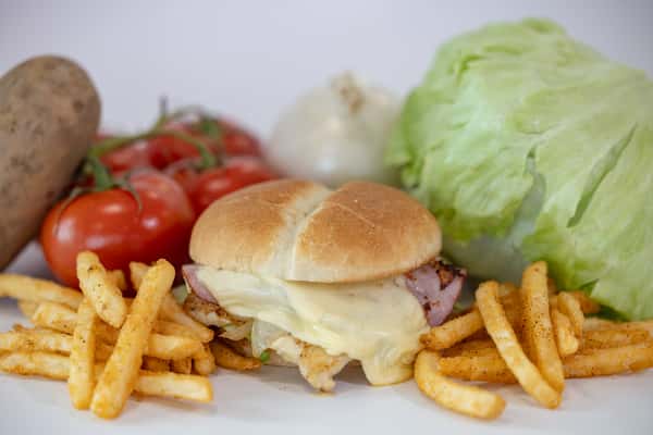 Grilled Chicken Cordon Bleu Shake Combo