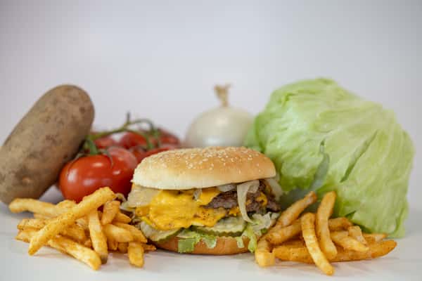 Major Double Cheese Burger