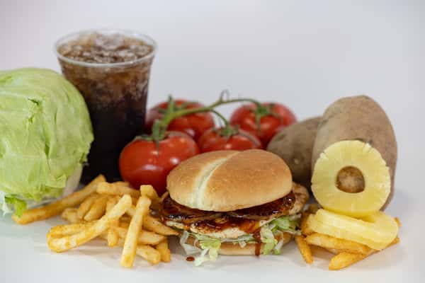 Hawaiian Teriyaki Chicken Shake Combo