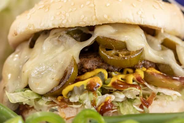 Jalapeno Pepperjack Burger