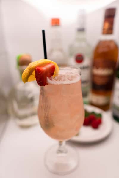 Our Strawberry Basil Lemonade