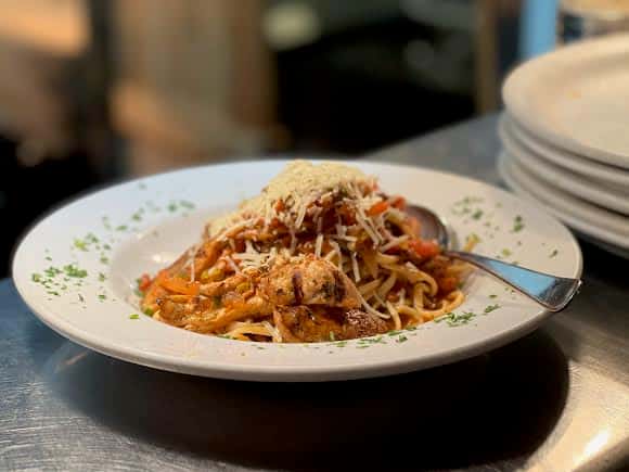 Chicken and Sausage Mediterranean Pasta