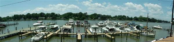 boats tied to dock