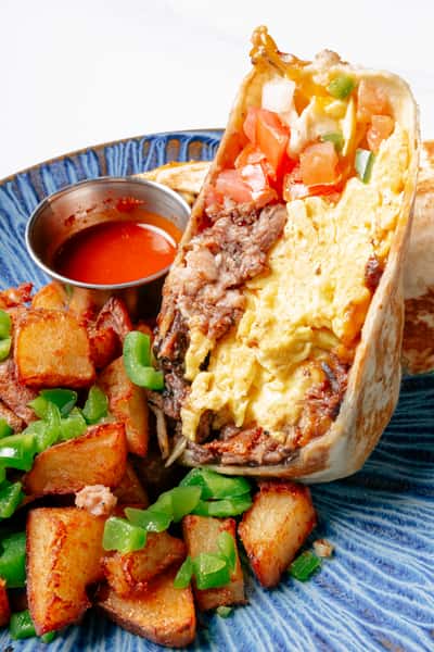 Crispy Breakfast Burrito