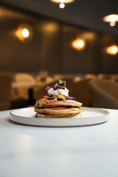 Choco-Nest Pancakes