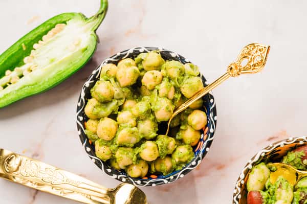 Jalapeño Chick Peas
