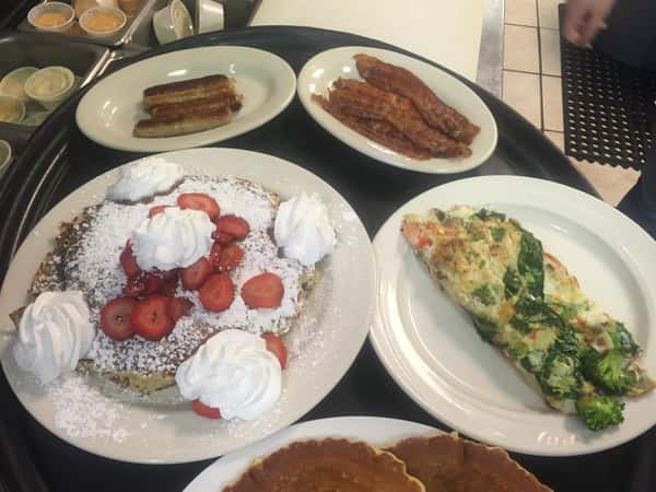 Assortment of Breakfast dishes