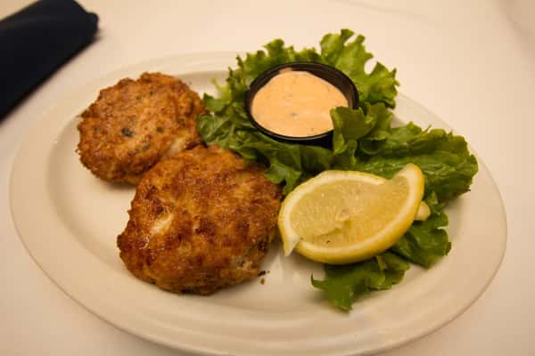Homemade Seafood Cakes Appetizer