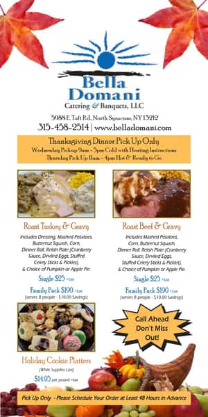  Thanksgiving menu
