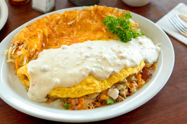Corky's Omelette All Day Menu Corky's Kitchen and Bakery American