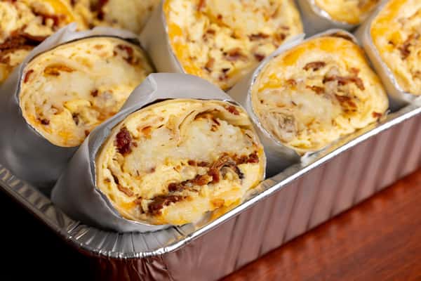 Bacon & Sausage Breakfast Burrito - Catering Pack