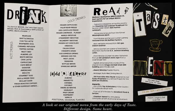 Original Menu