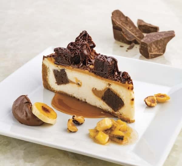 Caramel Brownie Cheesecake