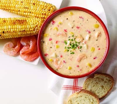 Shrimp & Roasted Corn Bisque