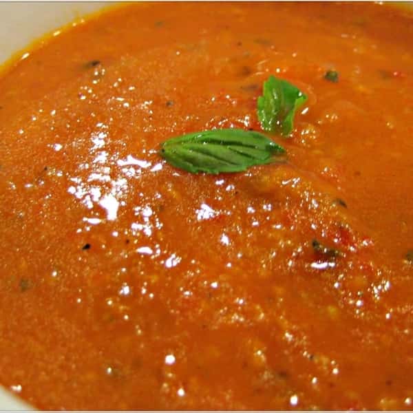 Red Pepper Gouda Soup