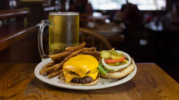 Double Play Cheese Burger