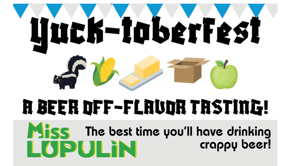 Off Flavors Course hosted by Miss Lupulin at Old 121 Brewhouse on September 19