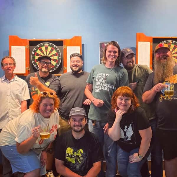 We wrapped up the first edition of our Ye Olde Darts League last night and crowned Matt our Summer League Champion.

Want to join this lively bunch? Registration is open now for the fall league, which starts up on September 14! Only $15 to join, win prizes each week, and enjoy beer specials on Darts night.

Check the link in bio for sign up details!