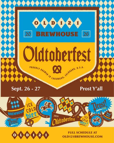 Grab your cowboy boots and lederhosen. Oldtoberfest 2026 is coming Saturday and Sunday, September 26 and 27 at Old 121 (Oak St location) for our biggest Oktoberfest ever!

We’ll have polka, square dancing, Das Cowboy Boots, dachshund races, stein hoisting, food, family, and more!

Prost y’all 🍻