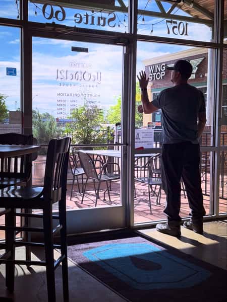 Sam’s sad. There’s no World Cup games for the first time since June 11.

Don’t worry! You (and Sam) can be happy to know the Quarterfinals will be here Thursday, July 9. We’ve got every game on the big screen and sound on at Ye Olde 121 Public House, so you don’t need to have the soccer blues.
