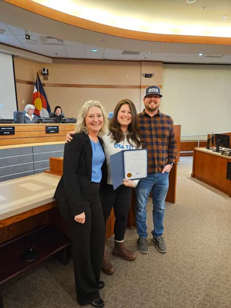 Old 121 Day Proclamation with Lakewood Mayor Wendi Strom