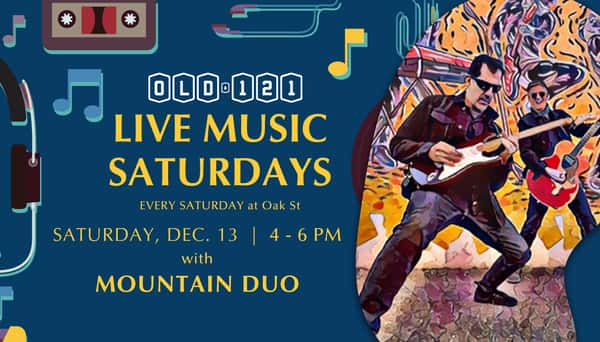 Live Music with Mountain Duo at Old 121 on December 13
