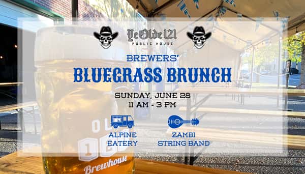 Brewers Bluegrass Brunch July 2026 with Alpine Eatery and Zambi String Band