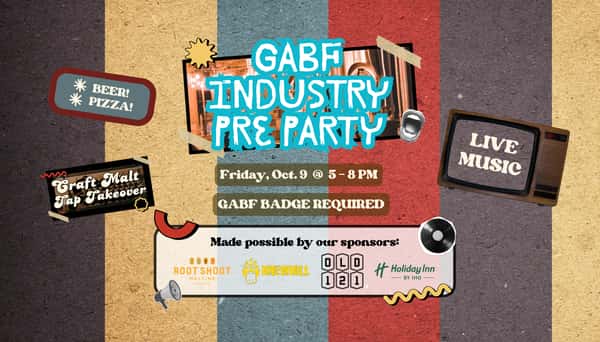 GABF 2026 Industry Pre Party at Old 121 on October 9