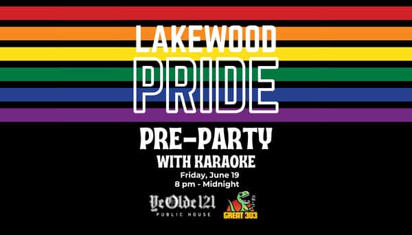 Lakewood Pride Karaoke Pre Party on June 19
