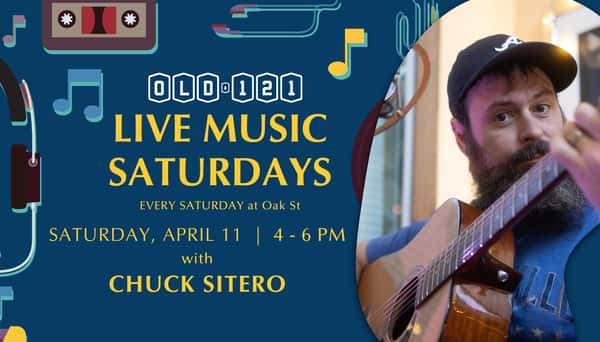 Live Music with Chuck Sitero April 11