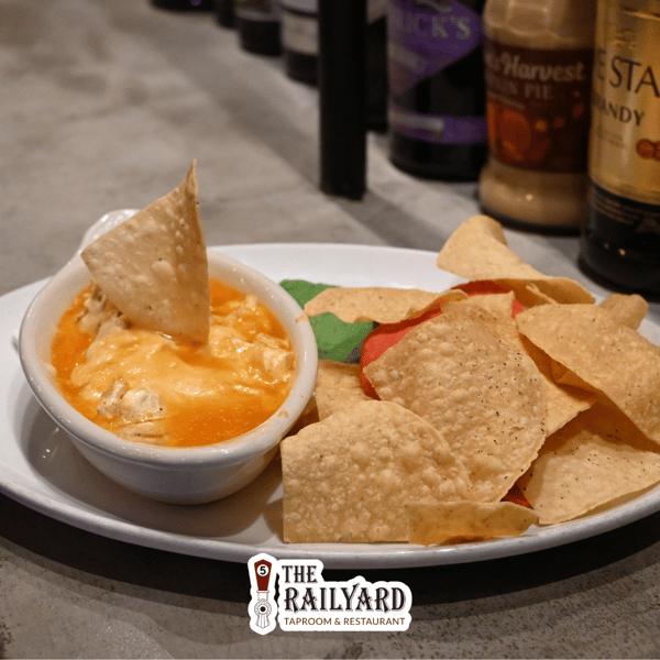 Buffalo Chicken Dip and Chips