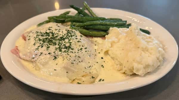Grilled Chicken Cordon Blue
