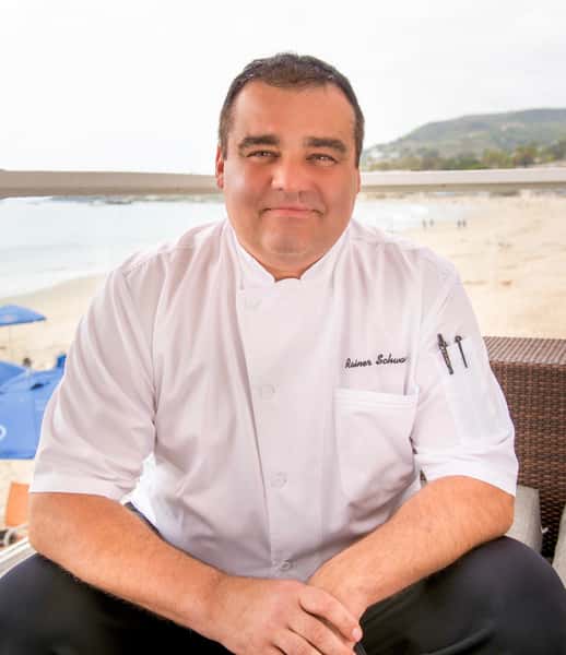 picture of Rainer Schwarz in chef uniform