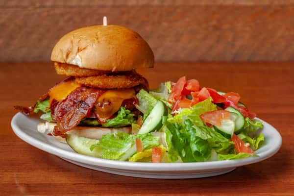 Western Bacon Cheeseburger