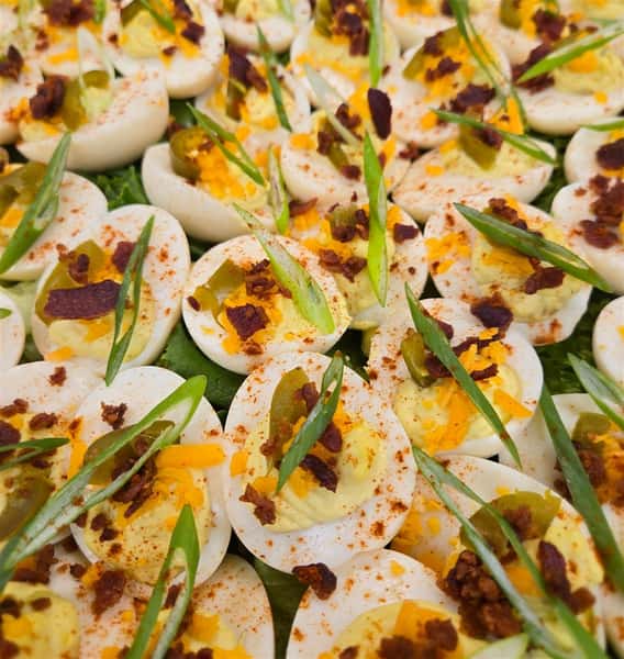 Loaded Deviled Eggs