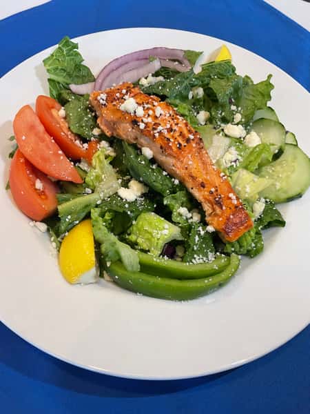 Grilled Salmon Salad