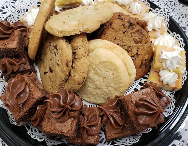 Assorted Dessert Tray (Lemon Bars, Brownies, Cookies)