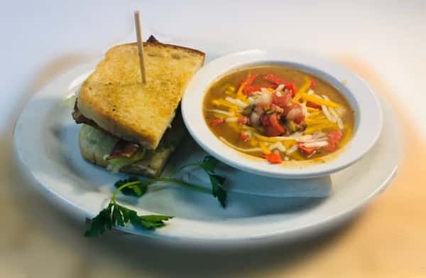 1/2 Sandwich w/ Cup of Soup or Side Salad
