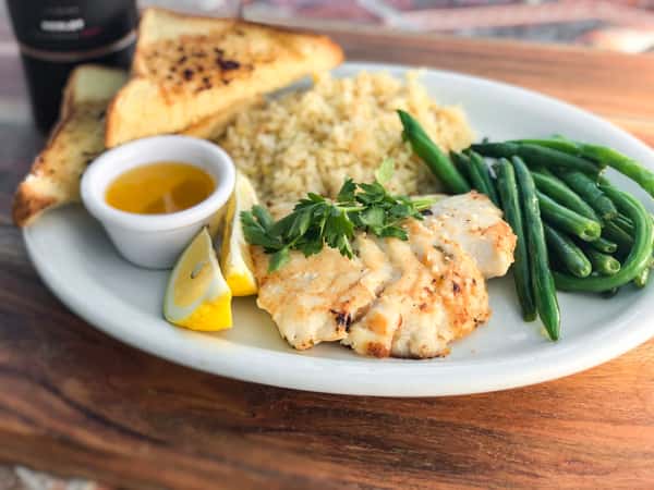 Grilled Alaskan Cod