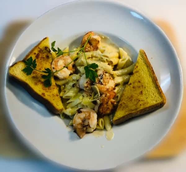 Shrimp Alfredo