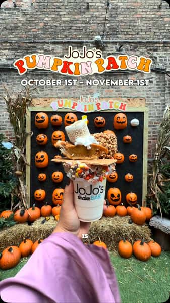 Fall starts at JoJo’s 🎃
JoJo’s Pumpkin Patch is officially OPEN! Paint pumpkins, sip fall cocktails, dig into seasonal bites + don’t leave without the famous Pumpkin Patch Shake.
Grab your crew & make a day of it. 🍂
#thingstodo #fall #pumpkinpatch #pumpkinseason #halloween