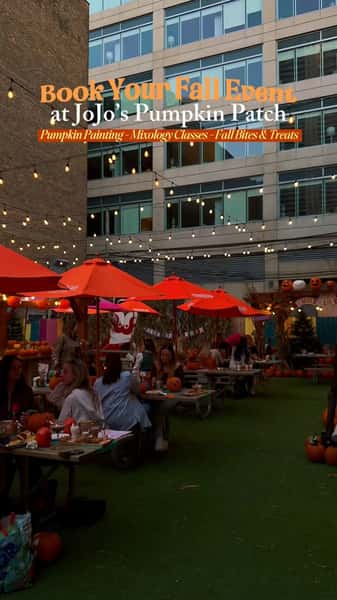 Fall events are better at JoJo’s Pumpkin Patch 🎃

Book your fall party at JoJo’s ShakeBAR with pumpkin painting, mixology classes, seasonal bites, over-the-top treats + more. Perfect for corporate events, birthdays, team outings and group celebrations.

Inquire with events@jojosshakebar.com 🍂

#JoJosShakeBAR #JoJosPumpkinPatch #FallEvents #FallParty #PumpkinPainting CorporateEvents TeamOuting BirthdayParty PrivateEvents FallActivities