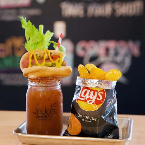 All That & a Bag of Chips - Bloody Mary with Barbecue Lays Chips